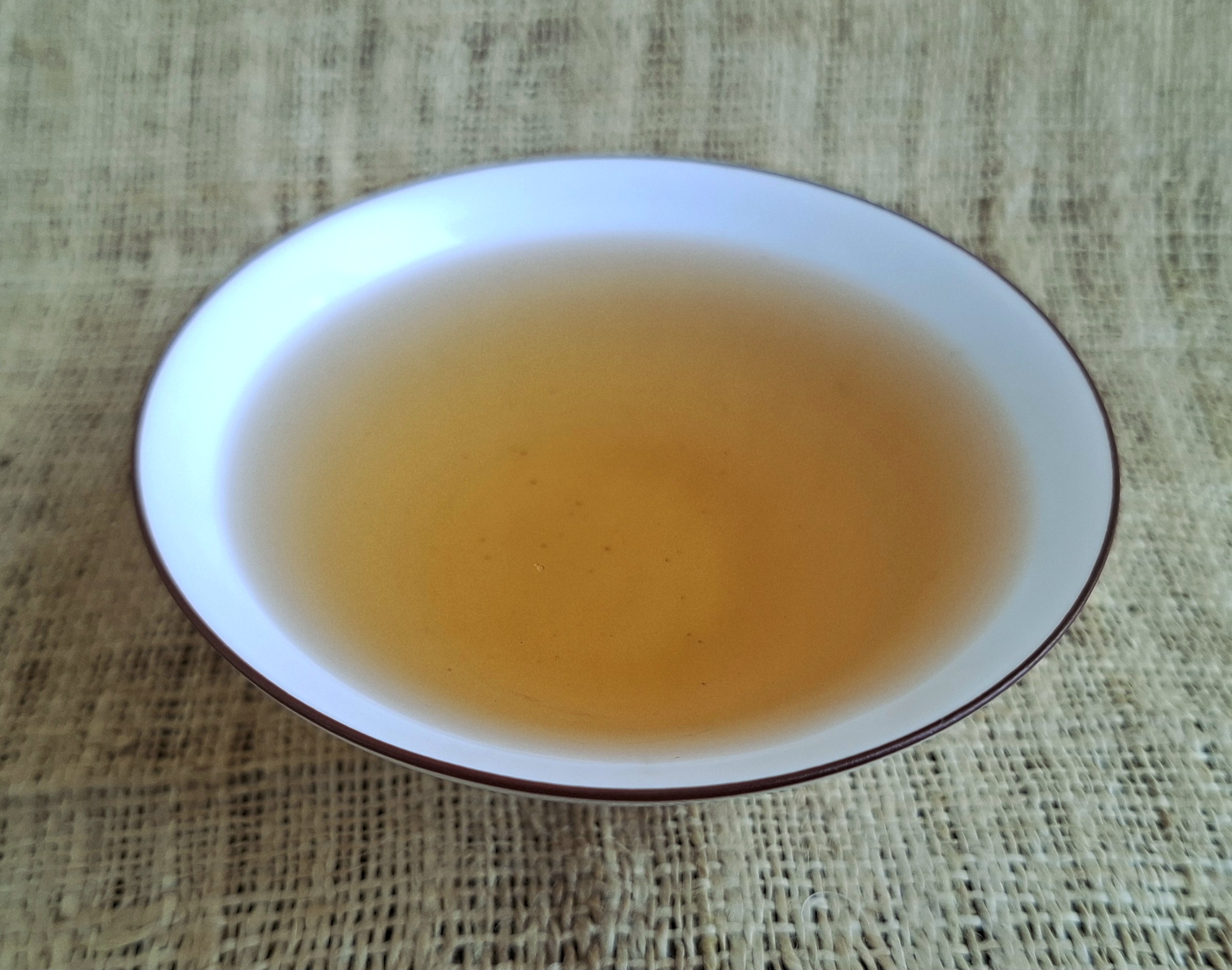 image of you le guo you lin 2022 puer tea broth